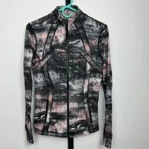 Women's Black and Pink Jacket